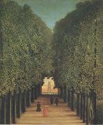 Henri Rousseau, The Avenue,Park of Saint-Cloud